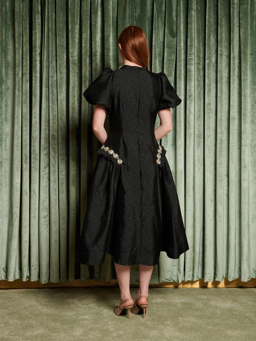 <b>DREAM</b> Viola Jacquard Midi Dress - Image 3