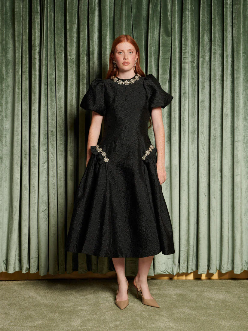 <b>DREAM</b> Viola Jacquard Midi Dress - Image 4