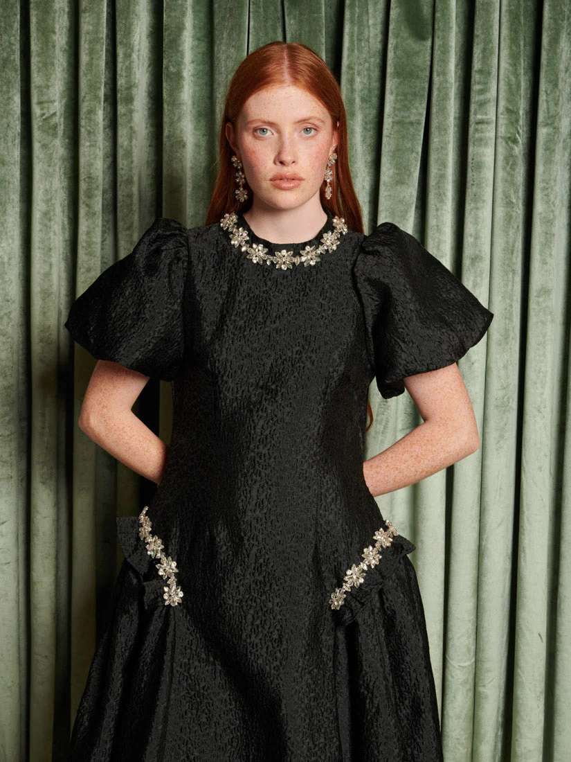 <b>DREAM</b> Viola Jacquard Midi Dress - Image 5