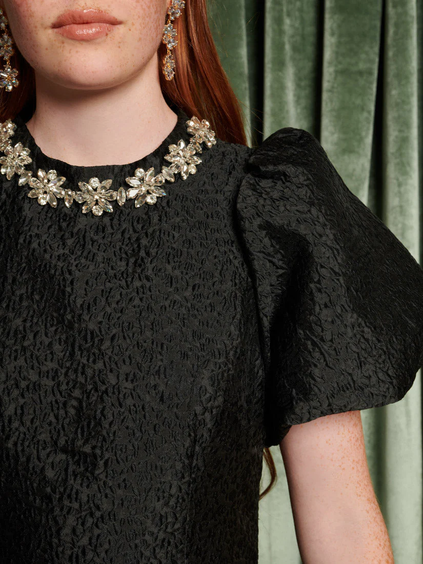 <b>DREAM</b> Viola Jacquard Midi Dress - Image 6