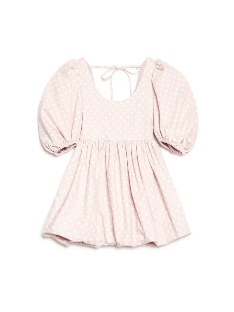 Violette Spot Bubble Mini Dress - Image 7