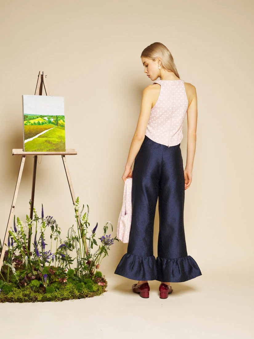 Violette Spot Rose Top - Image 3