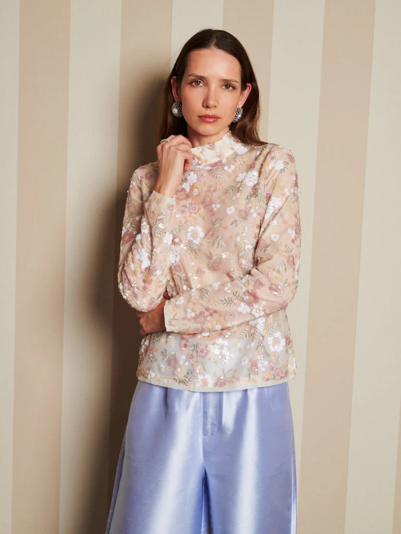 <b>DREAM</b> Wallpaper Sequin Top