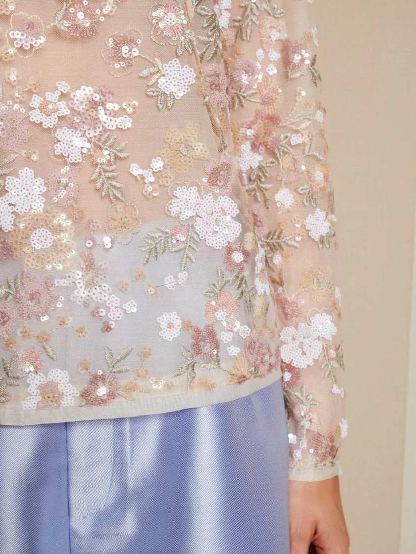 <b>DREAM</b> Wallpaper Sequin Top - Image 6