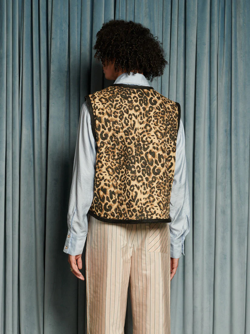 Ward Leopard Vest - Image 6