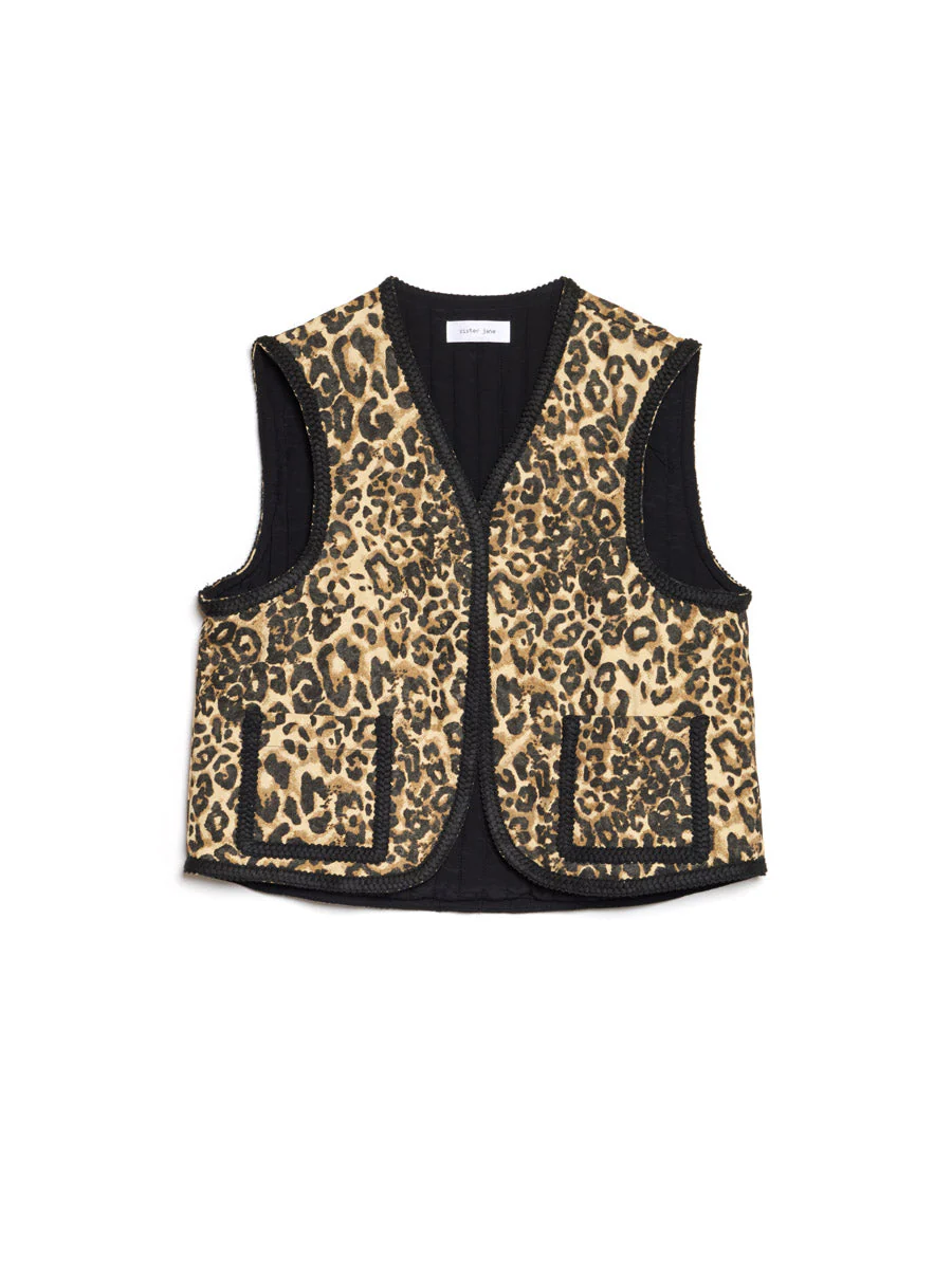 Ward Leopard Vest - Image 9