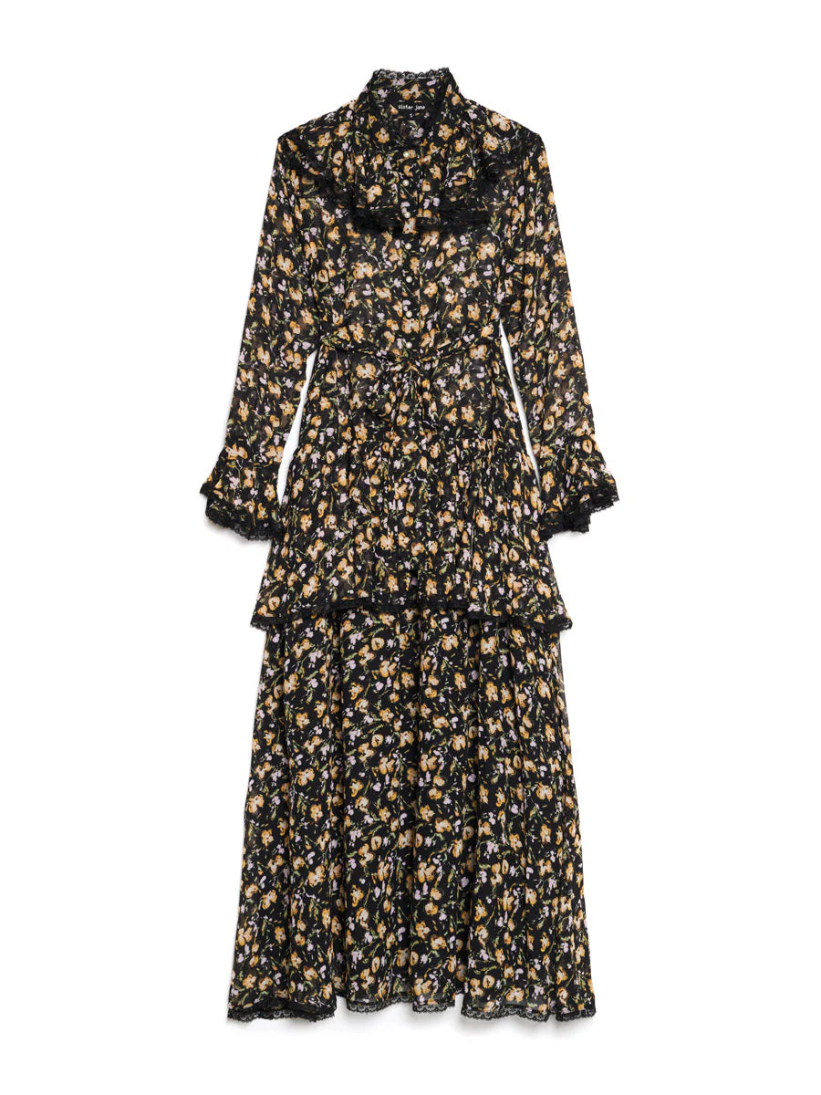 Windswept Floral Maxi Dress - Image 7