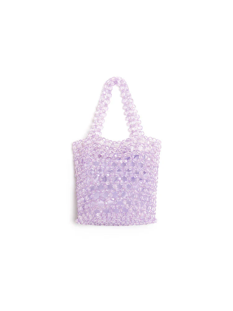 Wisteria Bead Bag - Image 3